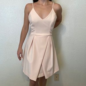 Gianni Bini | champagne rose cocktail dress